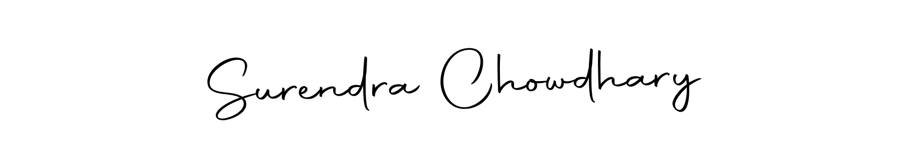 Once you've used our free online signature maker to create your best signature Autography-DOLnW style, it's time to enjoy all of the benefits that Surendra Chowdhary name signing documents. Surendra Chowdhary signature style 10 images and pictures png