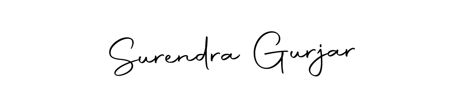 This is the best signature style for the Surendra Gurjar name. Also you like these signature font (Autography-DOLnW). Mix name signature. Surendra Gurjar signature style 10 images and pictures png
