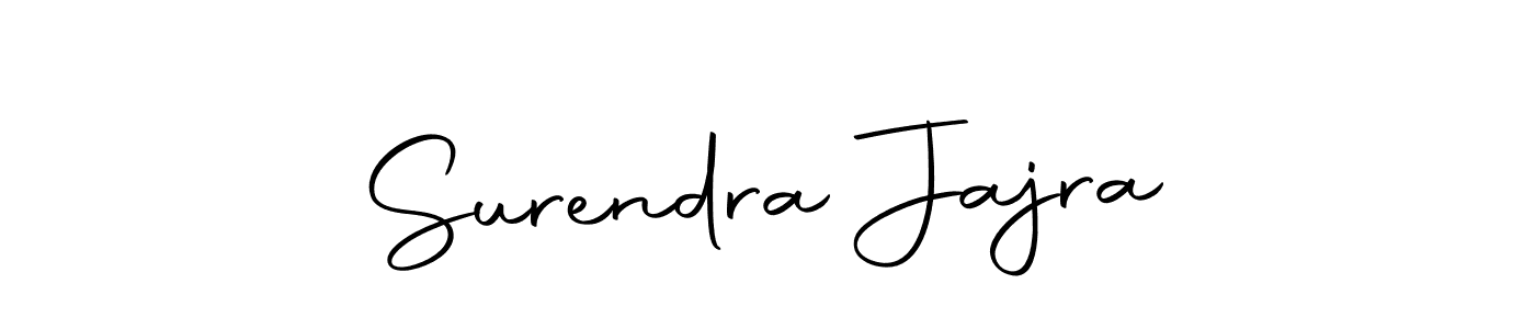 Autography-DOLnW is a professional signature style that is perfect for those who want to add a touch of class to their signature. It is also a great choice for those who want to make their signature more unique. Get Surendra Jajra name to fancy signature for free. Surendra Jajra signature style 10 images and pictures png