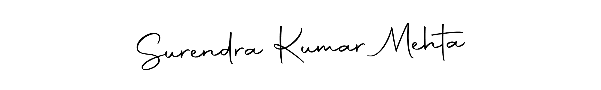 The best way (Autography-DOLnW) to make a short signature is to pick only two or three words in your name. The name Surendra Kumar Mehta include a total of six letters. For converting this name. Surendra Kumar Mehta signature style 10 images and pictures png
