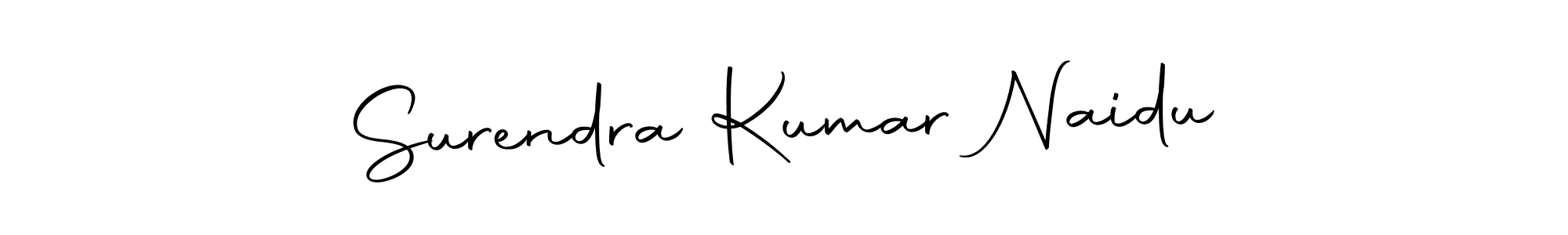 How to make Surendra Kumar Naidu signature? Autography-DOLnW is a professional autograph style. Create handwritten signature for Surendra Kumar Naidu name. Surendra Kumar Naidu signature style 10 images and pictures png