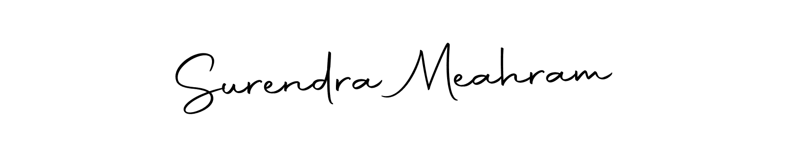 How to Draw Surendra Meahram signature style? Autography-DOLnW is a latest design signature styles for name Surendra Meahram. Surendra Meahram signature style 10 images and pictures png