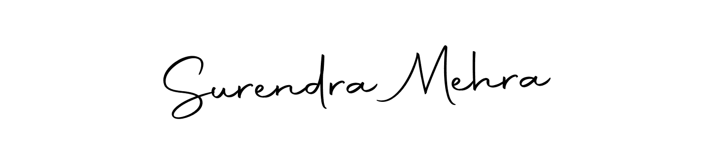 Here are the top 10 professional signature styles for the name Surendra Mehra. These are the best autograph styles you can use for your name. Surendra Mehra signature style 10 images and pictures png