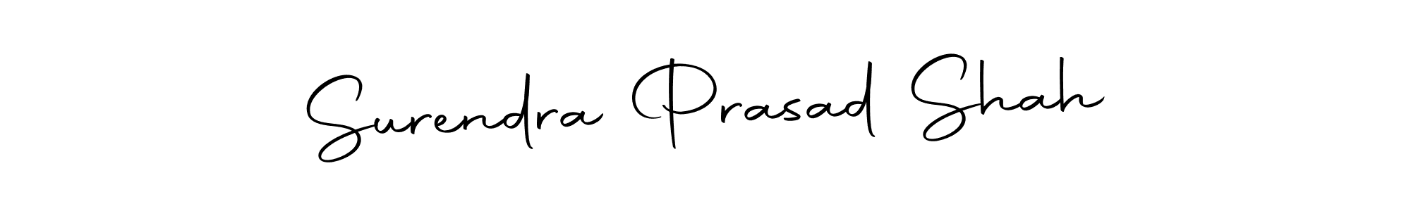 Make a beautiful signature design for name Surendra Prasad Shah. Use this online signature maker to create a handwritten signature for free. Surendra Prasad Shah signature style 10 images and pictures png