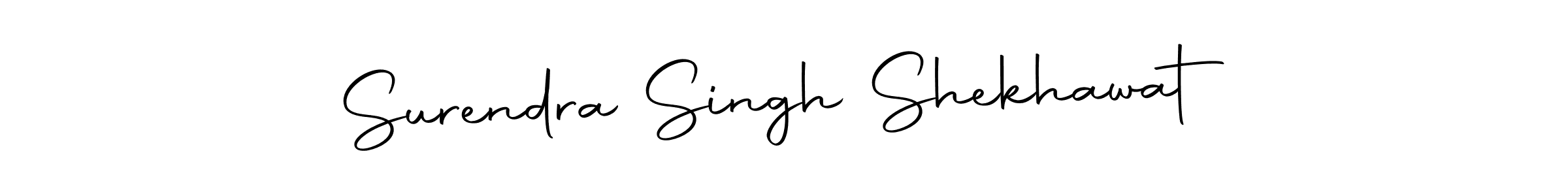 You should practise on your own different ways (Autography-DOLnW) to write your name (Surendra Singh Shekhawat) in signature. don't let someone else do it for you. Surendra Singh Shekhawat signature style 10 images and pictures png