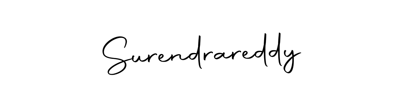The best way (Autography-DOLnW) to make a short signature is to pick only two or three words in your name. The name Surendrareddy include a total of six letters. For converting this name. Surendrareddy signature style 10 images and pictures png