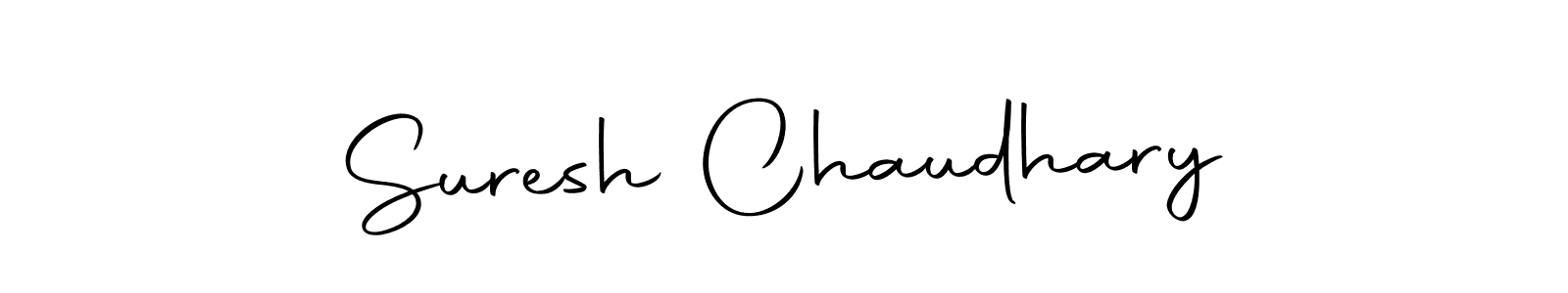 Create a beautiful signature design for name Suresh Chaudhary. With this signature (Autography-DOLnW) fonts, you can make a handwritten signature for free. Suresh Chaudhary signature style 10 images and pictures png