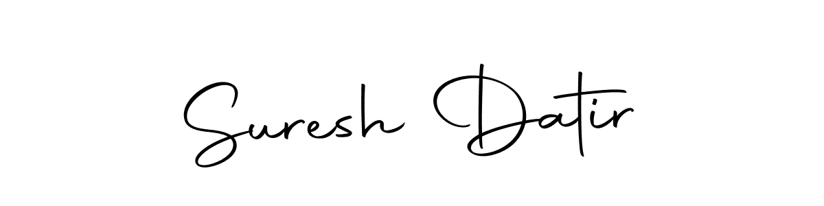 Make a beautiful signature design for name Suresh Datir. With this signature (Autography-DOLnW) style, you can create a handwritten signature for free. Suresh Datir signature style 10 images and pictures png