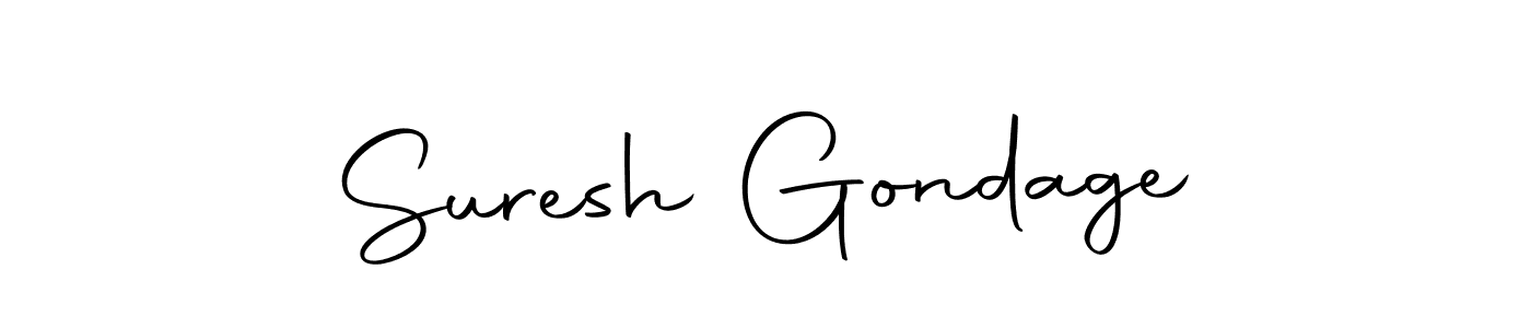 You can use this online signature creator to create a handwritten signature for the name Suresh Gondage. This is the best online autograph maker. Suresh Gondage signature style 10 images and pictures png