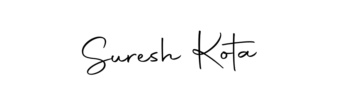 Create a beautiful signature design for name Suresh Kota. With this signature (Autography-DOLnW) fonts, you can make a handwritten signature for free. Suresh Kota signature style 10 images and pictures png