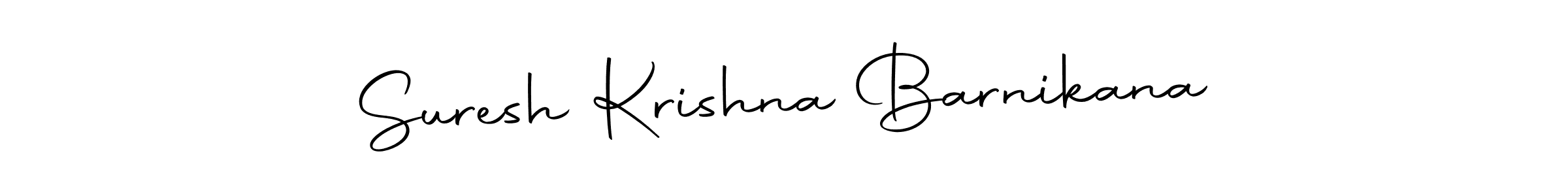 Also we have Suresh Krishna Barnikana name is the best signature style. Create professional handwritten signature collection using Autography-DOLnW autograph style. Suresh Krishna Barnikana signature style 10 images and pictures png