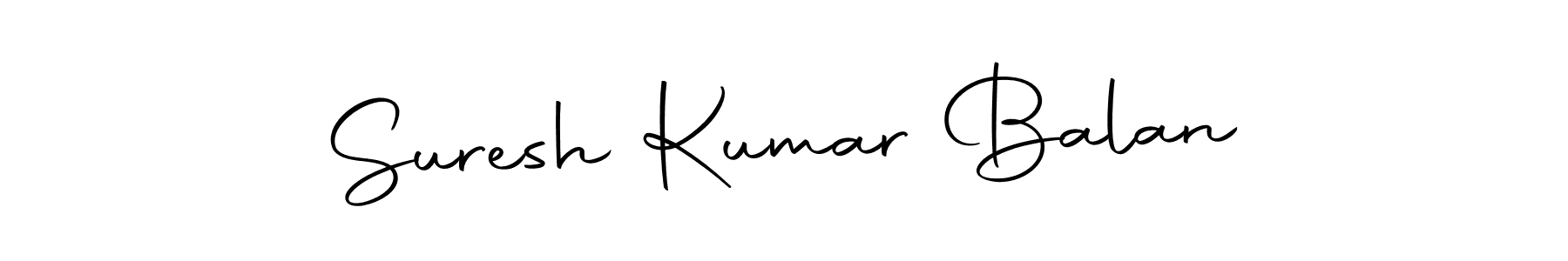 Design your own signature with our free online signature maker. With this signature software, you can create a handwritten (Autography-DOLnW) signature for name Suresh Kumar Balan. Suresh Kumar Balan signature style 10 images and pictures png