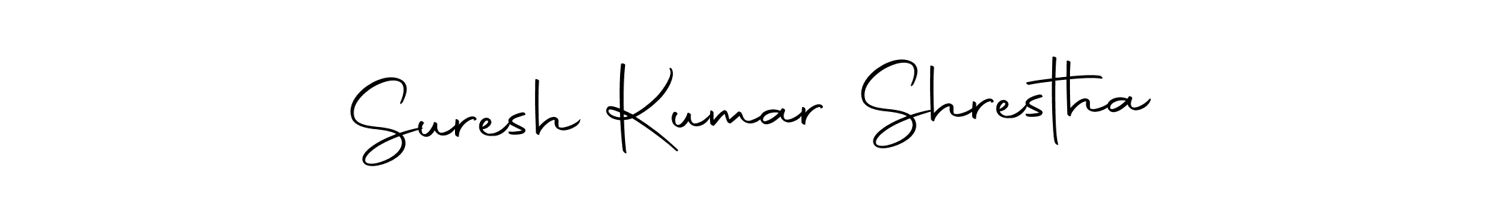 How to make Suresh Kumar Shrestha signature? Autography-DOLnW is a professional autograph style. Create handwritten signature for Suresh Kumar Shrestha name. Suresh Kumar Shrestha signature style 10 images and pictures png