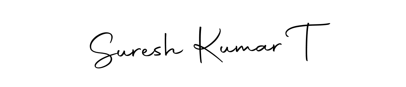 It looks lik you need a new signature style for name Suresh Kumar T. Design unique handwritten (Autography-DOLnW) signature with our free signature maker in just a few clicks. Suresh Kumar T signature style 10 images and pictures png