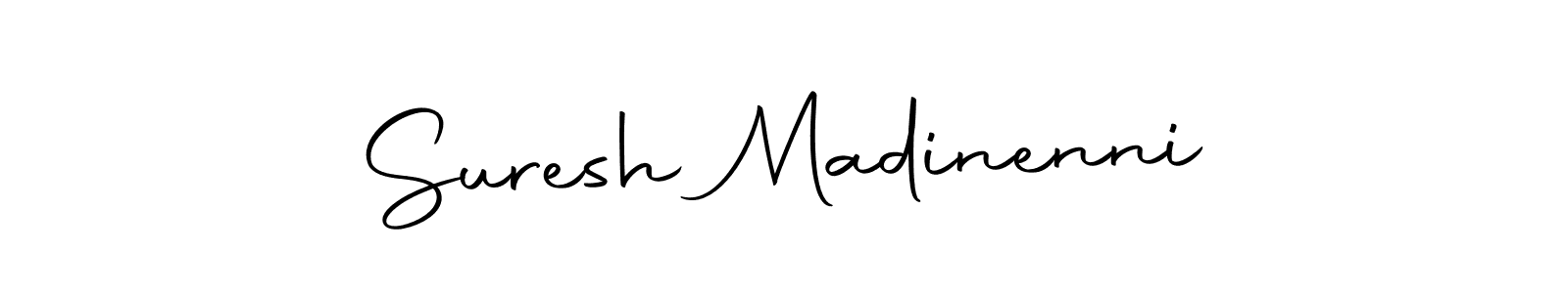 Make a beautiful signature design for name Suresh Madinenni. With this signature (Autography-DOLnW) style, you can create a handwritten signature for free. Suresh Madinenni signature style 10 images and pictures png