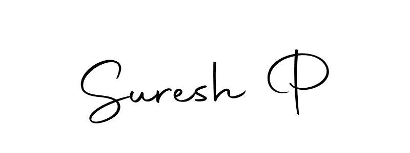 Make a beautiful signature design for name Suresh P. With this signature (Autography-DOLnW) style, you can create a handwritten signature for free. Suresh P signature style 10 images and pictures png