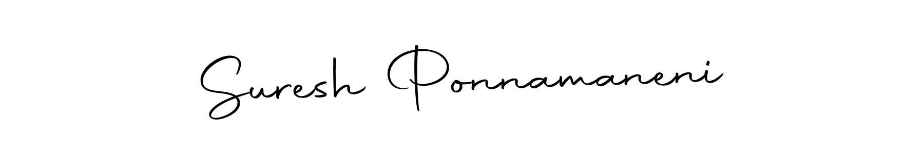 Make a beautiful signature design for name Suresh Ponnamaneni. Use this online signature maker to create a handwritten signature for free. Suresh Ponnamaneni signature style 10 images and pictures png