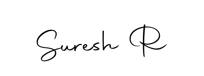 How to make Suresh R signature? Autography-DOLnW is a professional autograph style. Create handwritten signature for Suresh R name. Suresh R signature style 10 images and pictures png