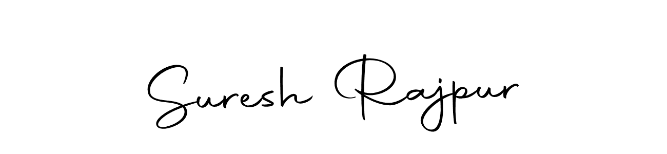 How to make Suresh Rajpur name signature. Use Autography-DOLnW style for creating short signs online. This is the latest handwritten sign. Suresh Rajpur signature style 10 images and pictures png