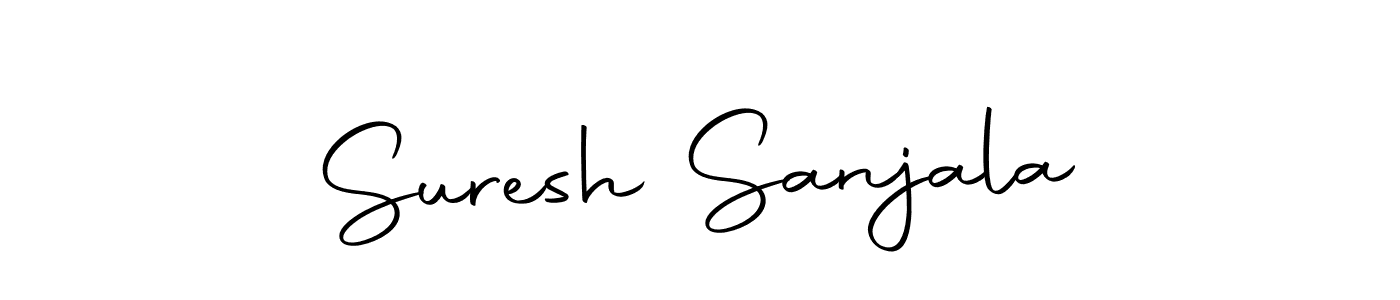 You should practise on your own different ways (Autography-DOLnW) to write your name (Suresh Sanjala) in signature. don't let someone else do it for you. Suresh Sanjala signature style 10 images and pictures png