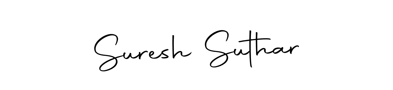 This is the best signature style for the Suresh Suthar name. Also you like these signature font (Autography-DOLnW). Mix name signature. Suresh Suthar signature style 10 images and pictures png