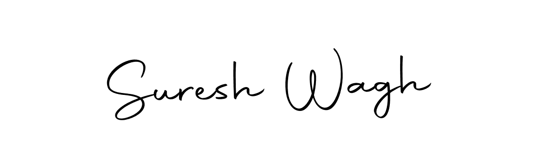 Design your own signature with our free online signature maker. With this signature software, you can create a handwritten (Autography-DOLnW) signature for name Suresh Wagh. Suresh Wagh signature style 10 images and pictures png