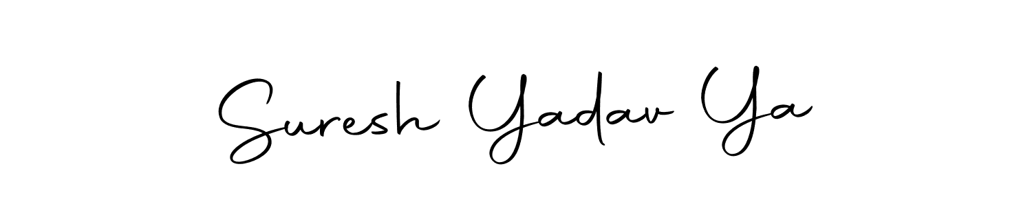 It looks lik you need a new signature style for name Suresh Yadav Ya. Design unique handwritten (Autography-DOLnW) signature with our free signature maker in just a few clicks. Suresh Yadav Ya signature style 10 images and pictures png