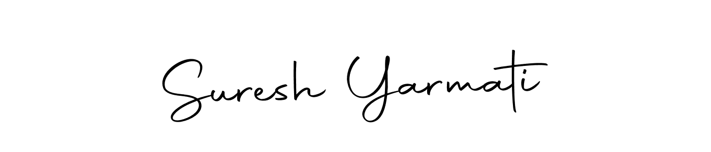 Design your own signature with our free online signature maker. With this signature software, you can create a handwritten (Autography-DOLnW) signature for name Suresh Yarmati. Suresh Yarmati signature style 10 images and pictures png