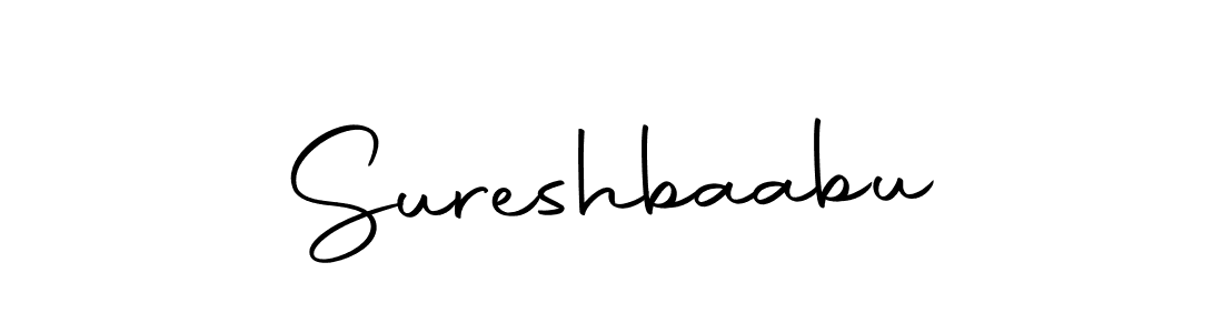 Here are the top 10 professional signature styles for the name Sureshbaabu. These are the best autograph styles you can use for your name. Sureshbaabu signature style 10 images and pictures png