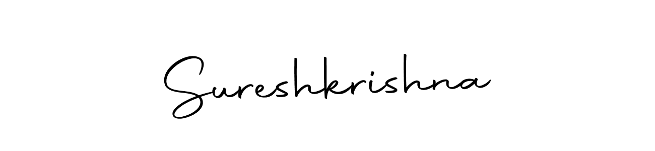 Make a beautiful signature design for name Sureshkrishna. With this signature (Autography-DOLnW) style, you can create a handwritten signature for free. Sureshkrishna signature style 10 images and pictures png