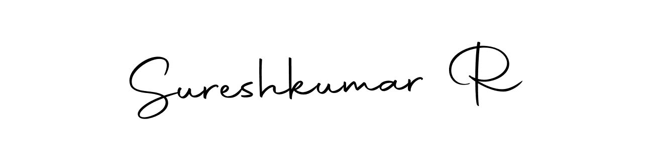 Use a signature maker to create a handwritten signature online. With this signature software, you can design (Autography-DOLnW) your own signature for name Sureshkumar R. Sureshkumar R signature style 10 images and pictures png