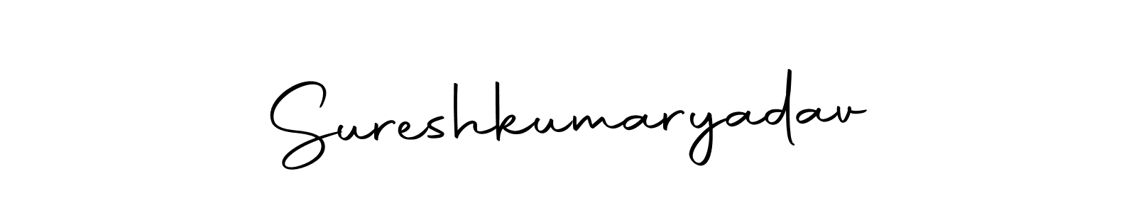 Autography-DOLnW is a professional signature style that is perfect for those who want to add a touch of class to their signature. It is also a great choice for those who want to make their signature more unique. Get Sureshkumaryadav name to fancy signature for free. Sureshkumaryadav signature style 10 images and pictures png