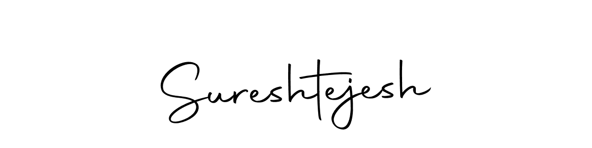 How to make Sureshtejesh signature? Autography-DOLnW is a professional autograph style. Create handwritten signature for Sureshtejesh name. Sureshtejesh signature style 10 images and pictures png