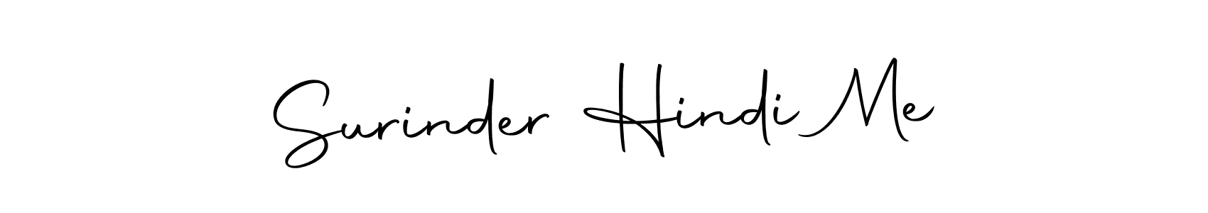 You should practise on your own different ways (Autography-DOLnW) to write your name (Surinder Hindi Me) in signature. don't let someone else do it for you. Surinder Hindi Me signature style 10 images and pictures png