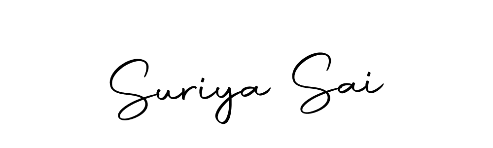 Also we have Suriya Sai name is the best signature style. Create professional handwritten signature collection using Autography-DOLnW autograph style. Suriya Sai signature style 10 images and pictures png