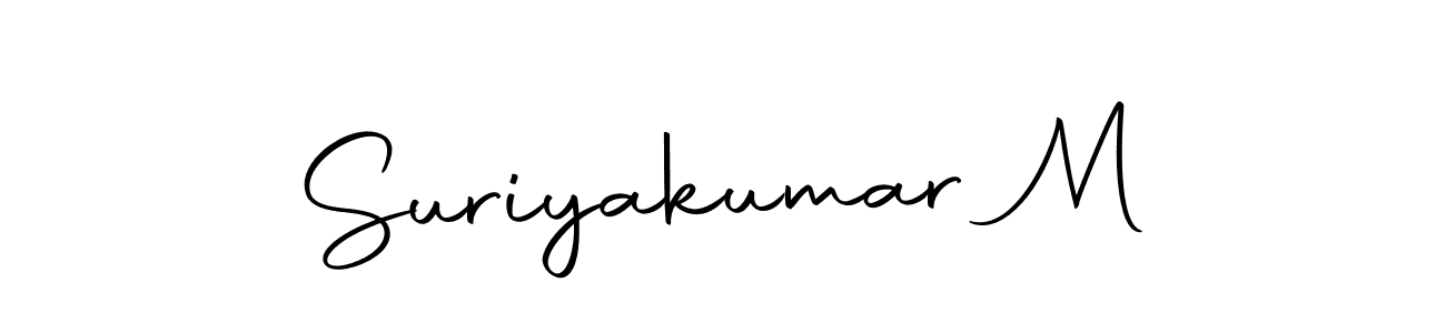 You should practise on your own different ways (Autography-DOLnW) to write your name (Suriyakumar M) in signature. don't let someone else do it for you. Suriyakumar M signature style 10 images and pictures png