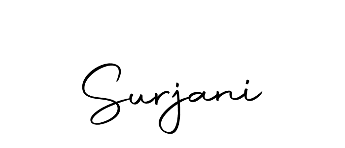 How to make Surjani name signature. Use Autography-DOLnW style for creating short signs online. This is the latest handwritten sign. Surjani signature style 10 images and pictures png