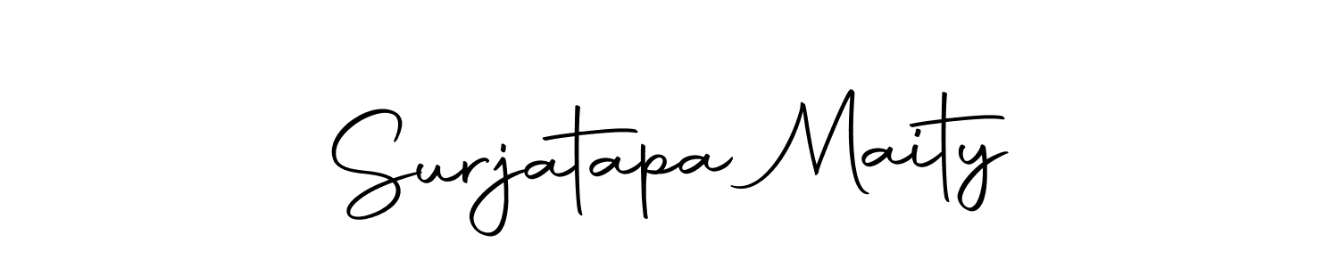 Use a signature maker to create a handwritten signature online. With this signature software, you can design (Autography-DOLnW) your own signature for name Surjatapa Maity. Surjatapa Maity signature style 10 images and pictures png