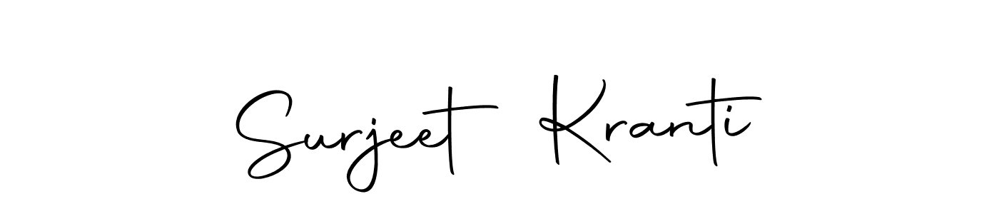 Also we have Surjeet Kranti name is the best signature style. Create professional handwritten signature collection using Autography-DOLnW autograph style. Surjeet Kranti signature style 10 images and pictures png