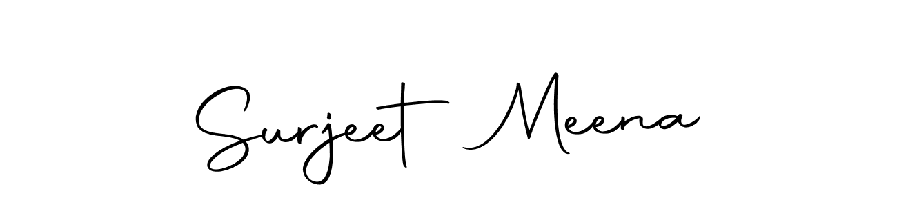 Surjeet Meena stylish signature style. Best Handwritten Sign (Autography-DOLnW) for my name. Handwritten Signature Collection Ideas for my name Surjeet Meena. Surjeet Meena signature style 10 images and pictures png