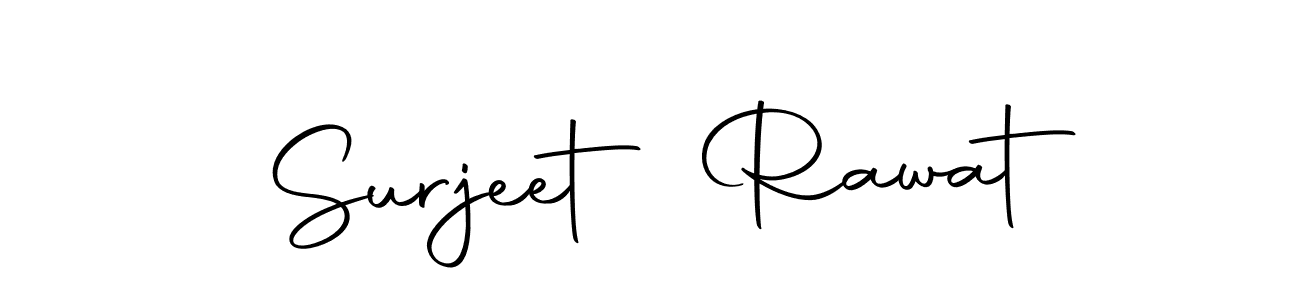 You should practise on your own different ways (Autography-DOLnW) to write your name (Surjeet Rawat) in signature. don't let someone else do it for you. Surjeet Rawat signature style 10 images and pictures png