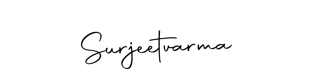 Surjeetvarma stylish signature style. Best Handwritten Sign (Autography-DOLnW) for my name. Handwritten Signature Collection Ideas for my name Surjeetvarma. Surjeetvarma signature style 10 images and pictures png