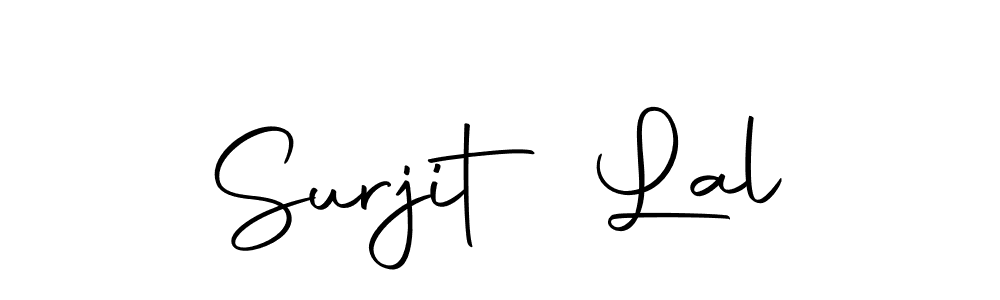 You should practise on your own different ways (Autography-DOLnW) to write your name (Surjit Lal) in signature. don't let someone else do it for you. Surjit Lal signature style 10 images and pictures png