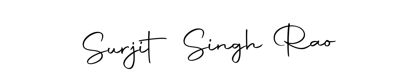 Similarly Autography-DOLnW is the best handwritten signature design. Signature creator online .You can use it as an online autograph creator for name Surjit Singh Rao. Surjit Singh Rao signature style 10 images and pictures png