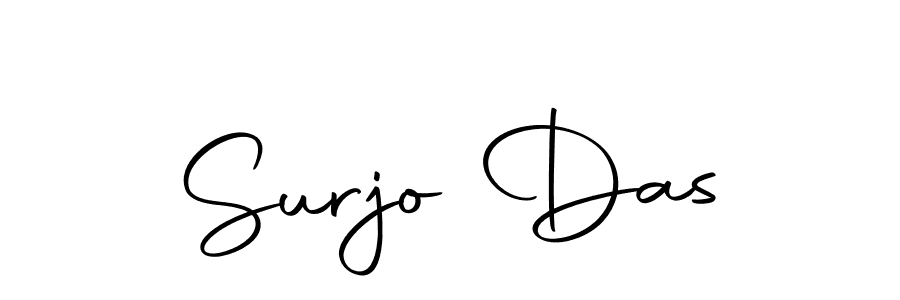 How to make Surjo Das signature? Autography-DOLnW is a professional autograph style. Create handwritten signature for Surjo Das name. Surjo Das signature style 10 images and pictures png