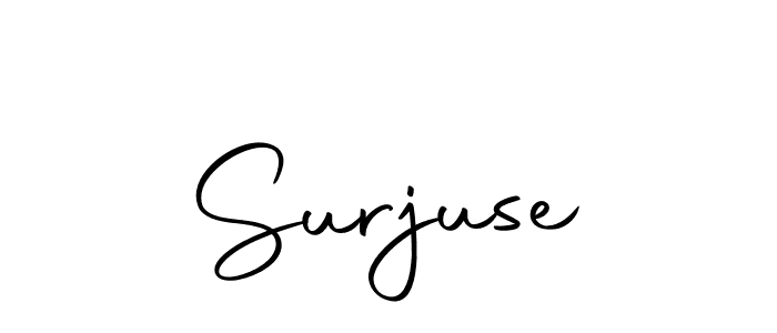 Make a short Surjuse signature style. Manage your documents anywhere anytime using Autography-DOLnW. Create and add eSignatures, submit forms, share and send files easily. Surjuse signature style 10 images and pictures png