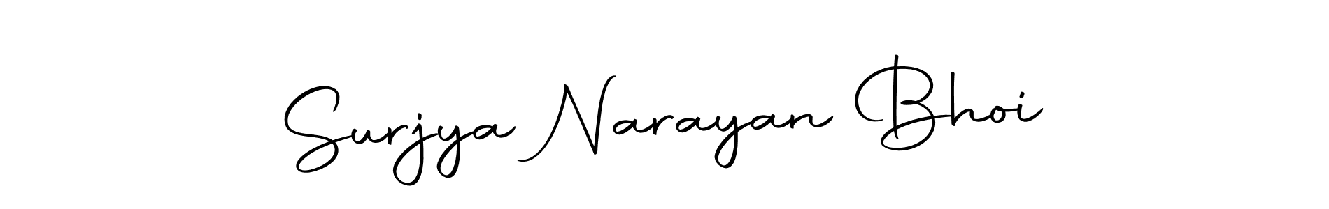 How to make Surjya Narayan Bhoi signature? Autography-DOLnW is a professional autograph style. Create handwritten signature for Surjya Narayan Bhoi name. Surjya Narayan Bhoi signature style 10 images and pictures png