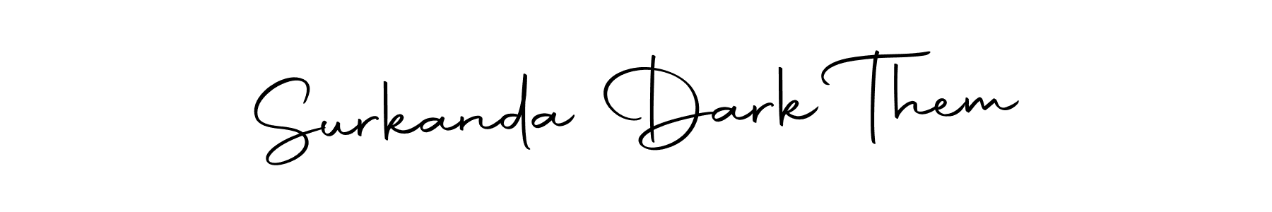 It looks lik you need a new signature style for name Surkanda Dark Them. Design unique handwritten (Autography-DOLnW) signature with our free signature maker in just a few clicks. Surkanda Dark Them signature style 10 images and pictures png