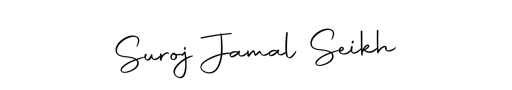 Design your own signature with our free online signature maker. With this signature software, you can create a handwritten (Autography-DOLnW) signature for name Suroj Jamal Seikh. Suroj Jamal Seikh signature style 10 images and pictures png