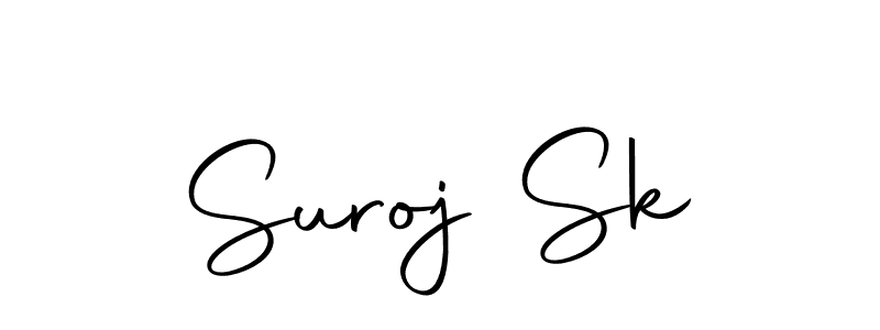 You can use this online signature creator to create a handwritten signature for the name Suroj Sk. This is the best online autograph maker. Suroj Sk signature style 10 images and pictures png